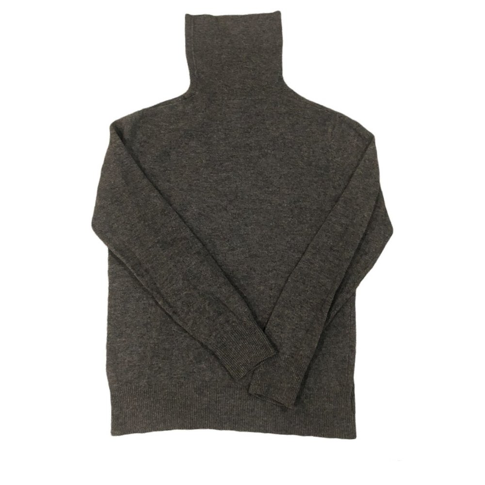 Aqua Cashmere Sweater in Grey - Sz L